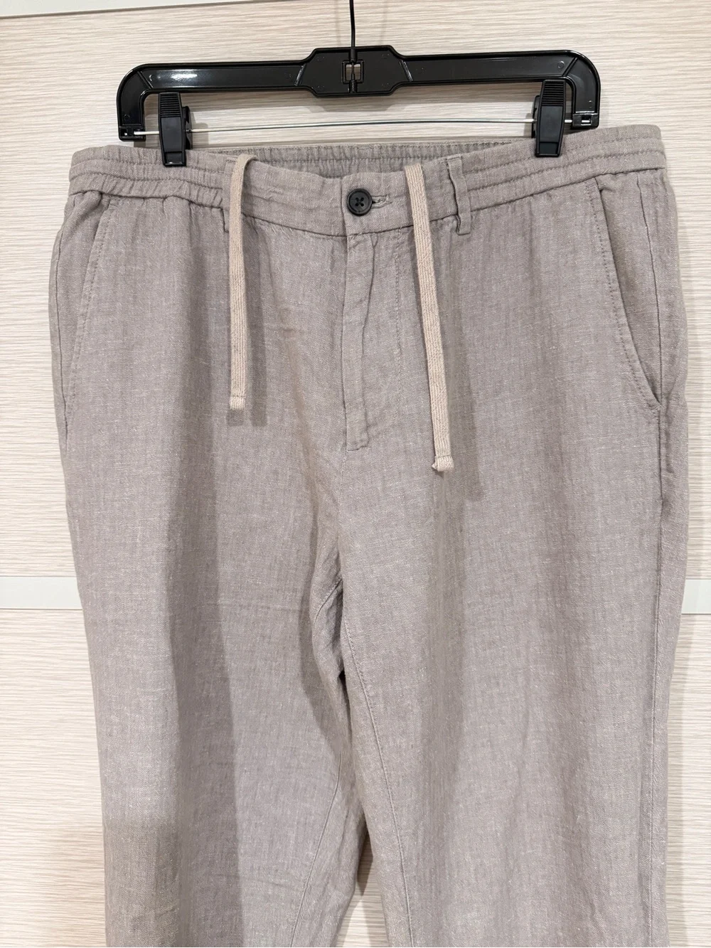 Banan Republic Mans Linen Blend Slim Fit Pants in Size 34